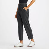 G/FORE 23SS WOMEN CUFFED GLEN PLAID STRETCH TROUSER CHGR